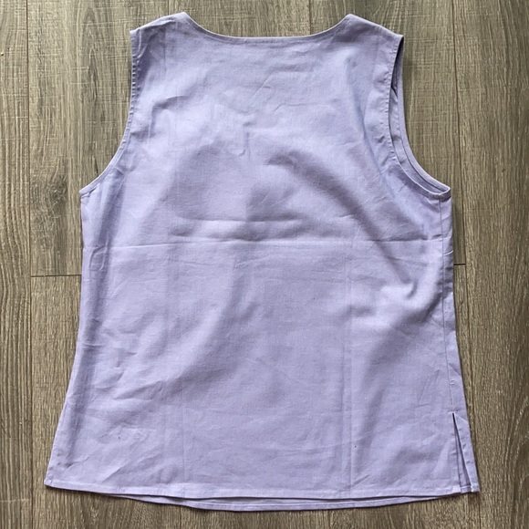 Vintage Linen Top - Picture 3 of 3